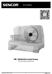 Priručnik Sencor SFS 3050SL Stroj za rezanje