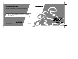 Handleiding Yamaha TW200P (2001) Motor