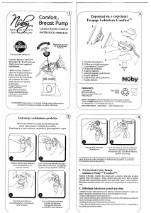 Instrukcja Nûby Comfort Laktator