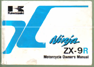 Handleiding Kawasaki Ninja ZX-9R (1993) Motor