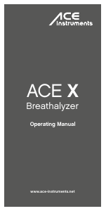 Manual ACE X Breathalyzer
