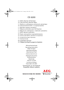 Manual AEG-Electrolux CG6200 Máquina de café