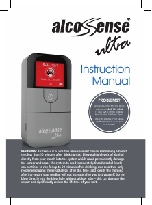 Handleiding AlcoSense Ultra Alcoholtester