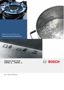 Kullanım kılavuzu Bosch POP6C2B10L Ocak