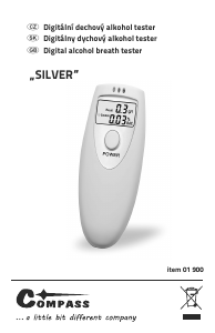 Handleiding Compass 01 900 Alcoholtester