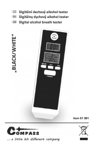 Manuál Compass 01 901 Alkohol tester