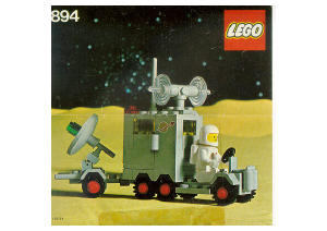 Manual Lego set 894 Space Mobile tracking station