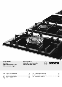 Kullanım kılavuzu Bosch PRB326B70E Ocak