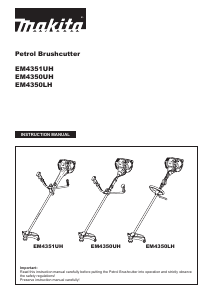 Manual Makita EM4351UH Brush Cutter
