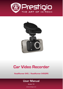 Handleiding Prestigio RoadRunner 545 Actiecamera