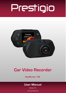 Manual Prestigio RoadRunner 140 Action Camera