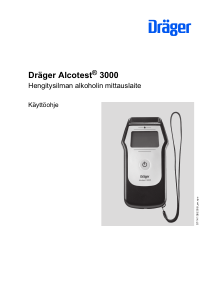 Käyttöohje Dräger Alcotest 3000 Alkometri