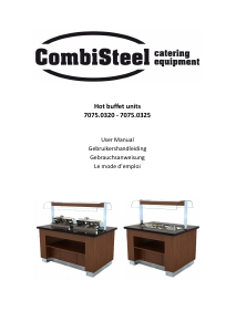 Bedienungsanleitung CombiSteel 7075.0325 Buffetwärmer