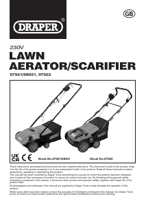 Manual Draper GLAS1500D Lawn Raker