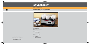 Bedienungsanleitung SilverCrest SEKD 400 A1 Eierkocher