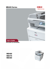 Priručnik OKI MB480 MFP Višenamjenski pisač