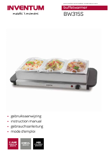 Manual Inventum BW315S Buffet Warmer