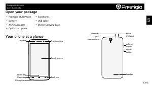 Manual Prestigio PAP Mobile Phone