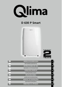 Manual Qlima D 630 P Smart Desumidificador