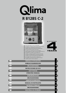 Bruksanvisning Qlima R8128SC-2 Värmefläkt