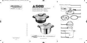 Mode d’emploi SEB P4624800 ClipsoMinut Autocuiseur