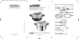 Mode d’emploi SEB P4605106 ClipsoMinut Autocuiseur