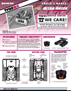 Handleiding Tyco 37512 Nitro Dozer Radiobestuurbare auto