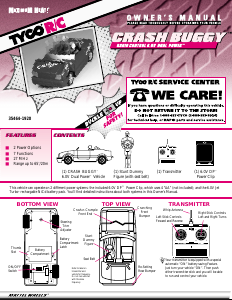 Handleiding Tyco 35464-1920 Crash Buggy Radiobestuurbare auto