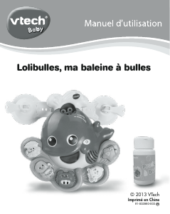 Mode d’emploi VTech Lollibulles - Ma baleine a bulles