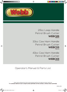 Handleiding Webb WEBC26 Bosmaaier
