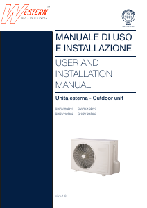 Manuale Western SKOV-18R32 Condizionatore d’aria