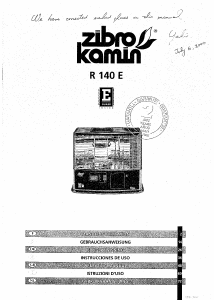 Handleiding Zibro R 140 E Kachel