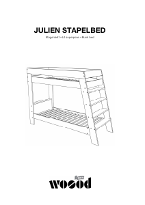 Manual de uso Woood Julien Estructura de litera