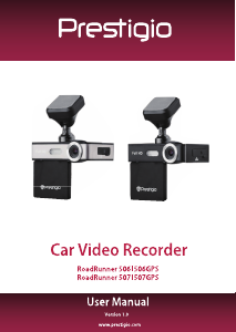 Handleiding Prestigio RoadRunner 506GPS Actiecamera