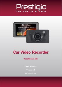 Handleiding Prestigio RoadRunner 525 Actiecamera