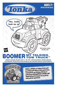 Handleiding Hasbro Tonka Chuck & Friends Boomer My Talking Tow Truck