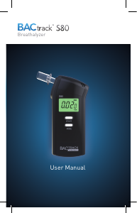 Handleiding BACTRACK S80 Alcoholtester
