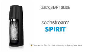 Handleiding SodaStream Spirit Frisdrankmachine