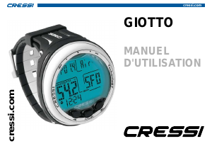 Mode d’emploi Cressi Giotto Ordinateur de plongée