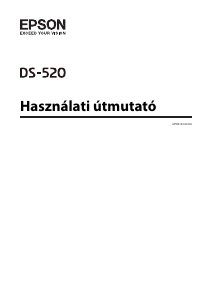 Használati útmutató Epson DS-520 Szkenner