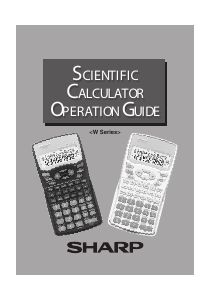 Manual Sharp EL-531W Calculator