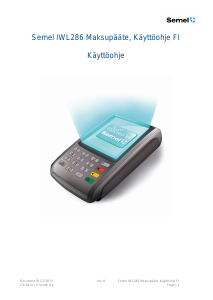 Käyttöohje Ingenico iWL286 (Semel) Maksupääte