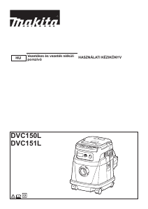 Használati útmutató Makita DVC150LZ Porszívó