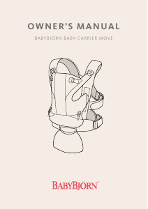 Manual de uso Babybjörn Move Portabebés