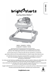 Mode d’emploi Bright Starts 11477-WSC Zig Zag Zebra Trotteur