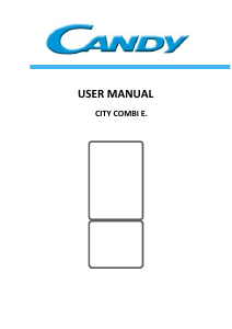 Manual Candy CMCL 5172SKN Fridge-Freezer