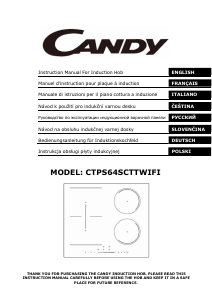 Manual Candy CTPS64SCTTWIFI Hob