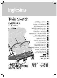 Priručnik Inglesina Sketch Twin Dječja kolica