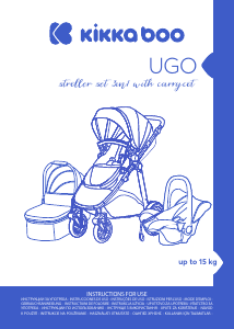 Manual Kikka Boo UGO Stroller