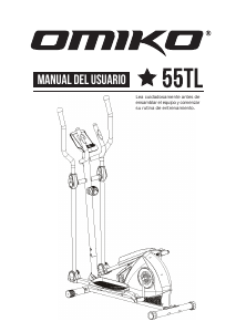 Manual de uso Omiko 55TL Bicicleta elíptica